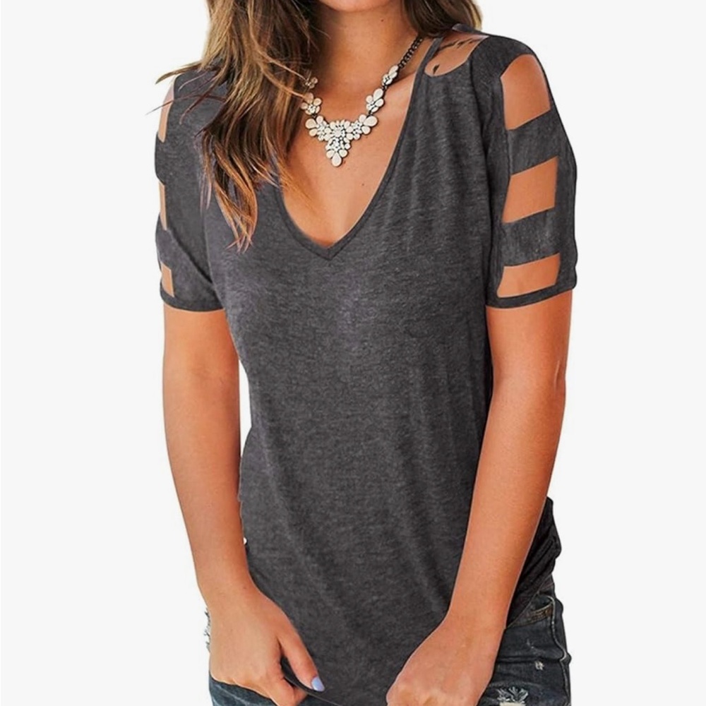 Gray top